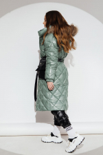 Пальто для девочки GnK ЗС-923 превью фото